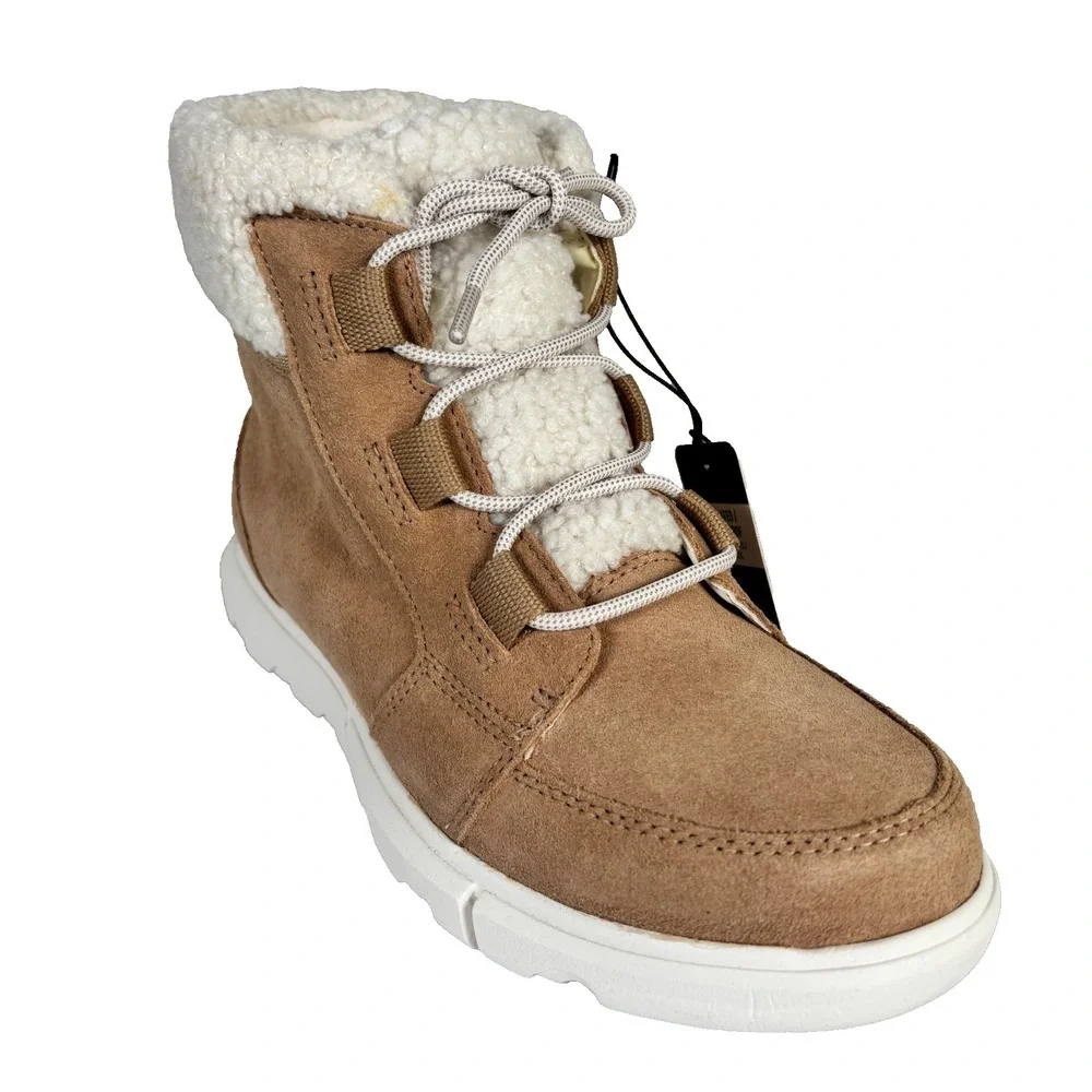Sorel‎ Explorer II Carnival Cozy Boot Winter Waterproof Faux Fur Womens 9 NL4451